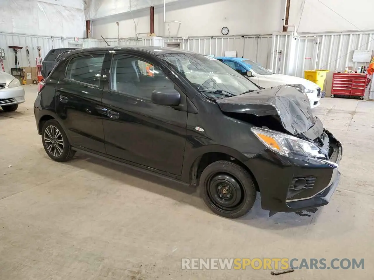 4 Фотография поврежденного автомобиля ML32AUHJ3MH005651 MITSUBISHI MIRAGE 2021