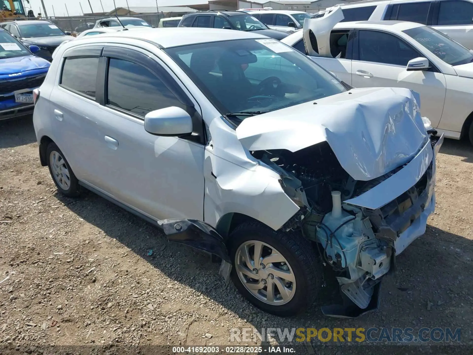 1 Фотография поврежденного автомобиля ML32AUHJ3MH008548 MITSUBISHI MIRAGE 2021