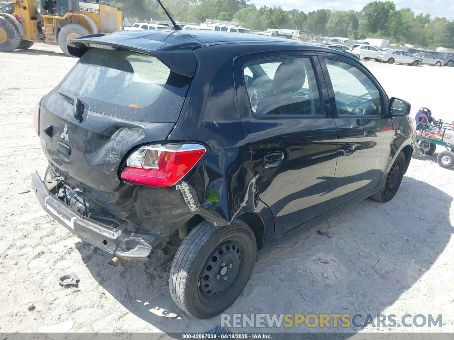 4 Photograph of a damaged car ML32AUHJ3MH010994 MITSUBISHI MIRAGE 2021