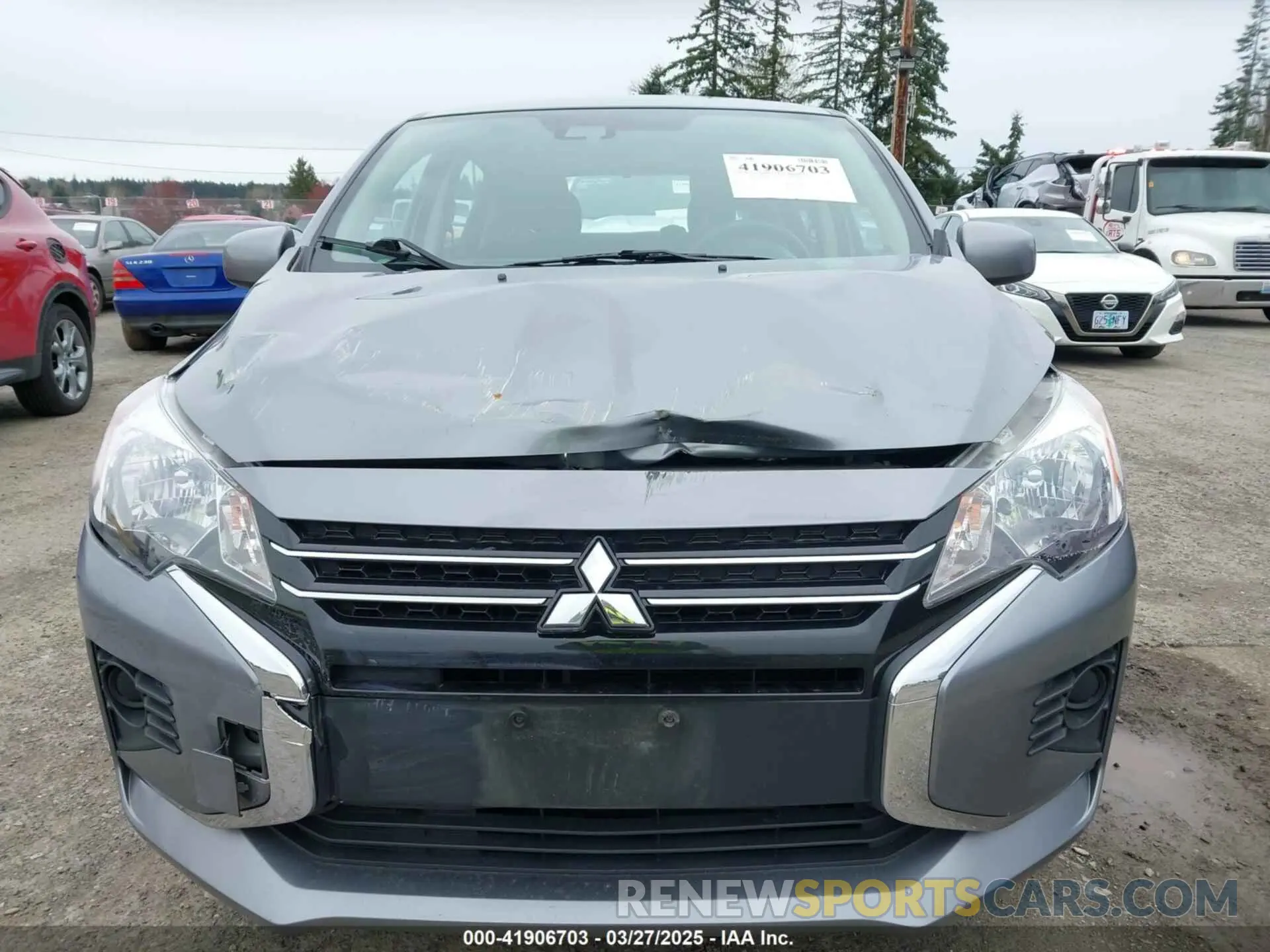 12 Photograph of a damaged car ML32AUHJ3MH013961 MITSUBISHI MIRAGE 2021