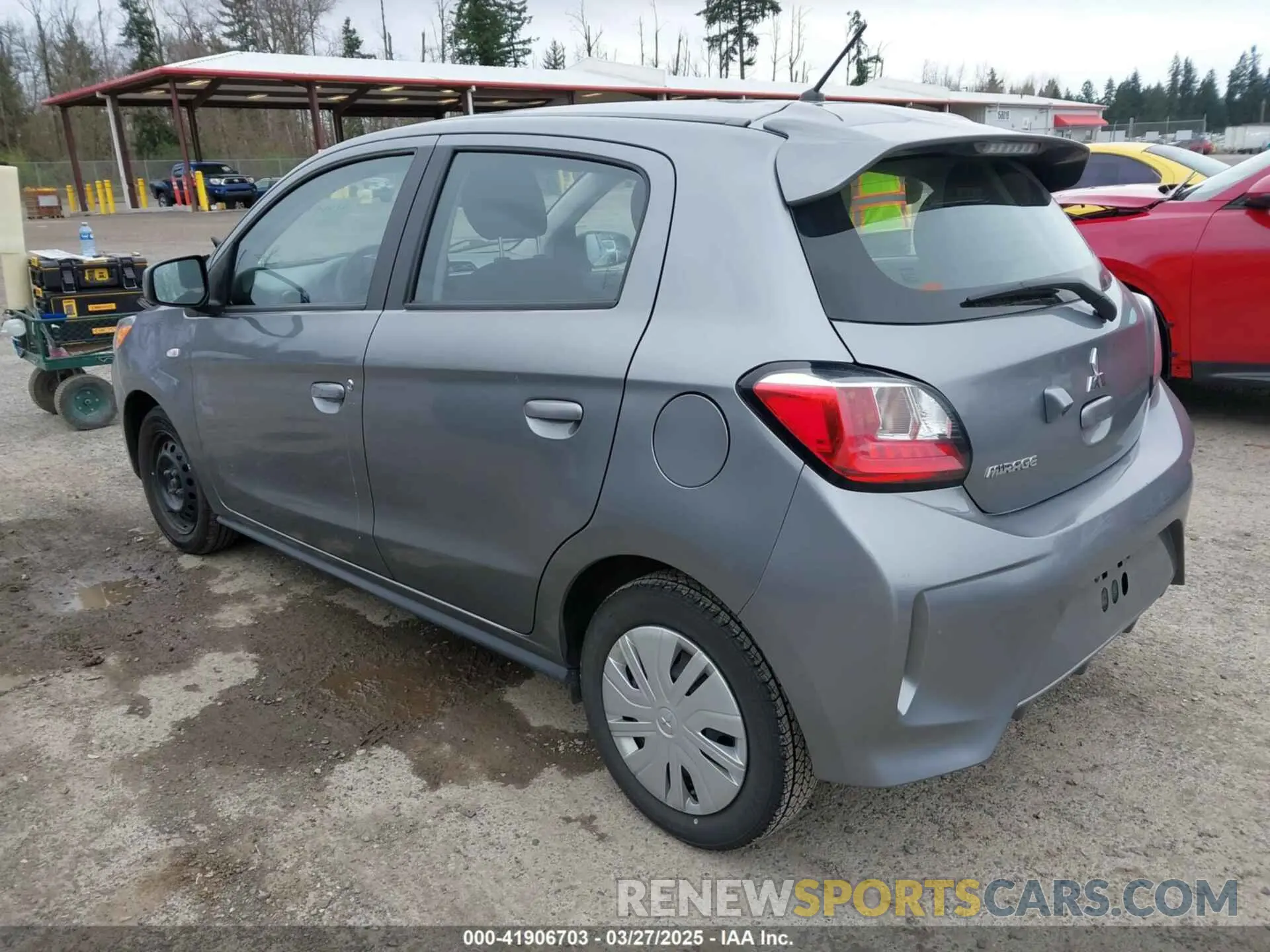 3 Photograph of a damaged car ML32AUHJ3MH013961 MITSUBISHI MIRAGE 2021