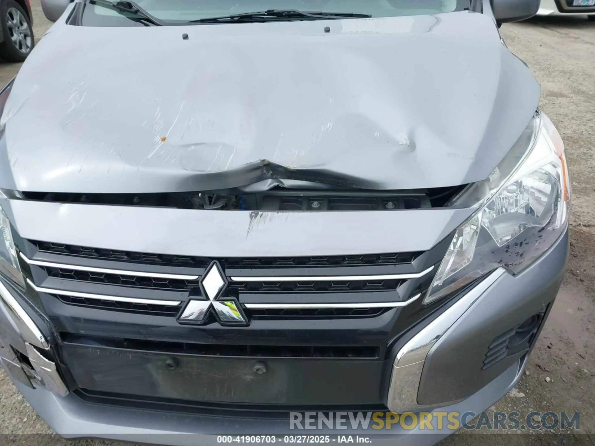 6 Photograph of a damaged car ML32AUHJ3MH013961 MITSUBISHI MIRAGE 2021