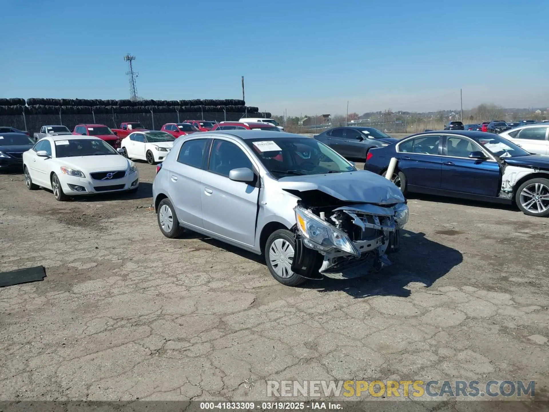 1 Фотография поврежденного автомобиля ML32AUHJ4MH008249 MITSUBISHI MIRAGE 2021