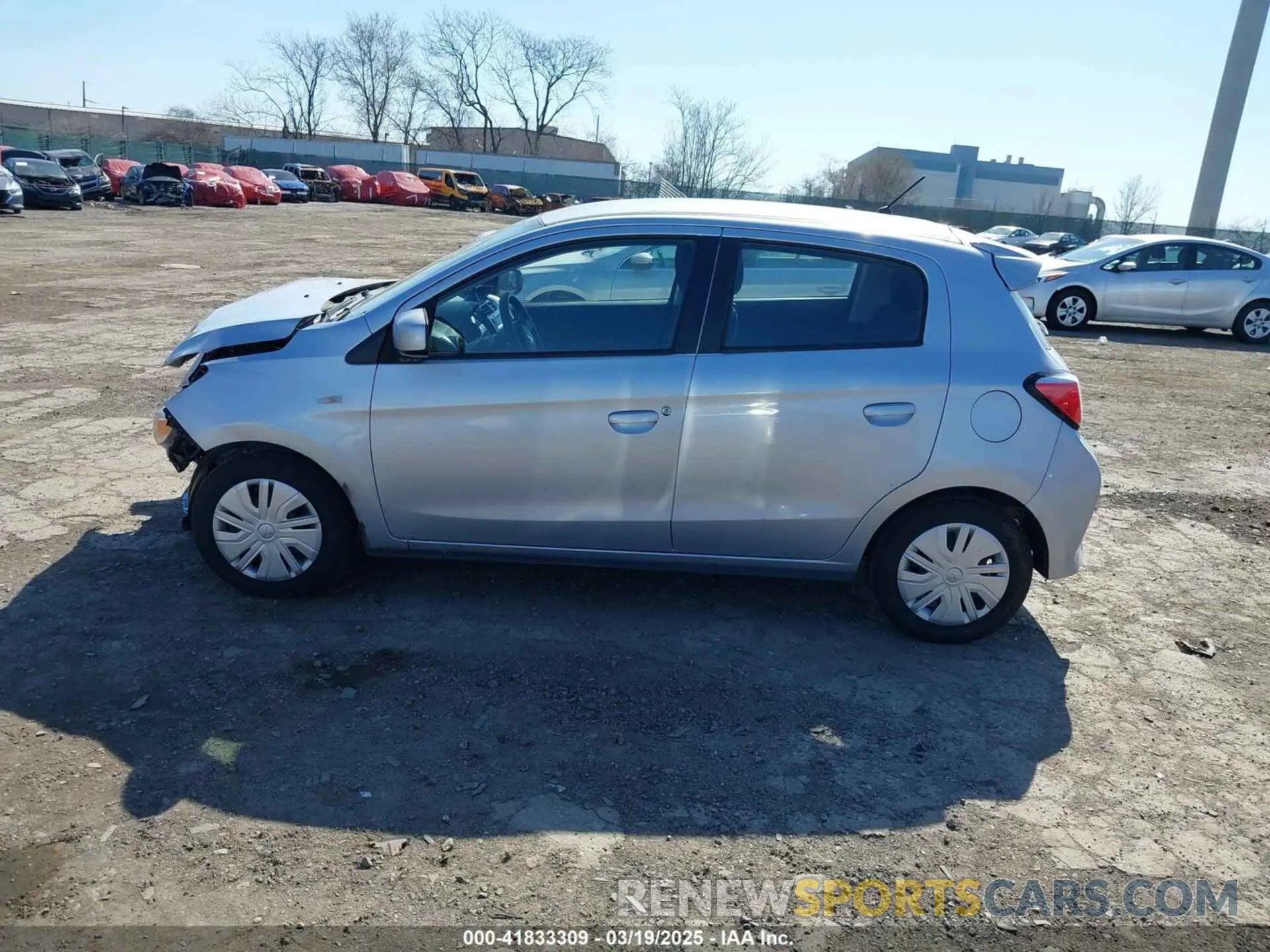 14 Фотография поврежденного автомобиля ML32AUHJ4MH008249 MITSUBISHI MIRAGE 2021
