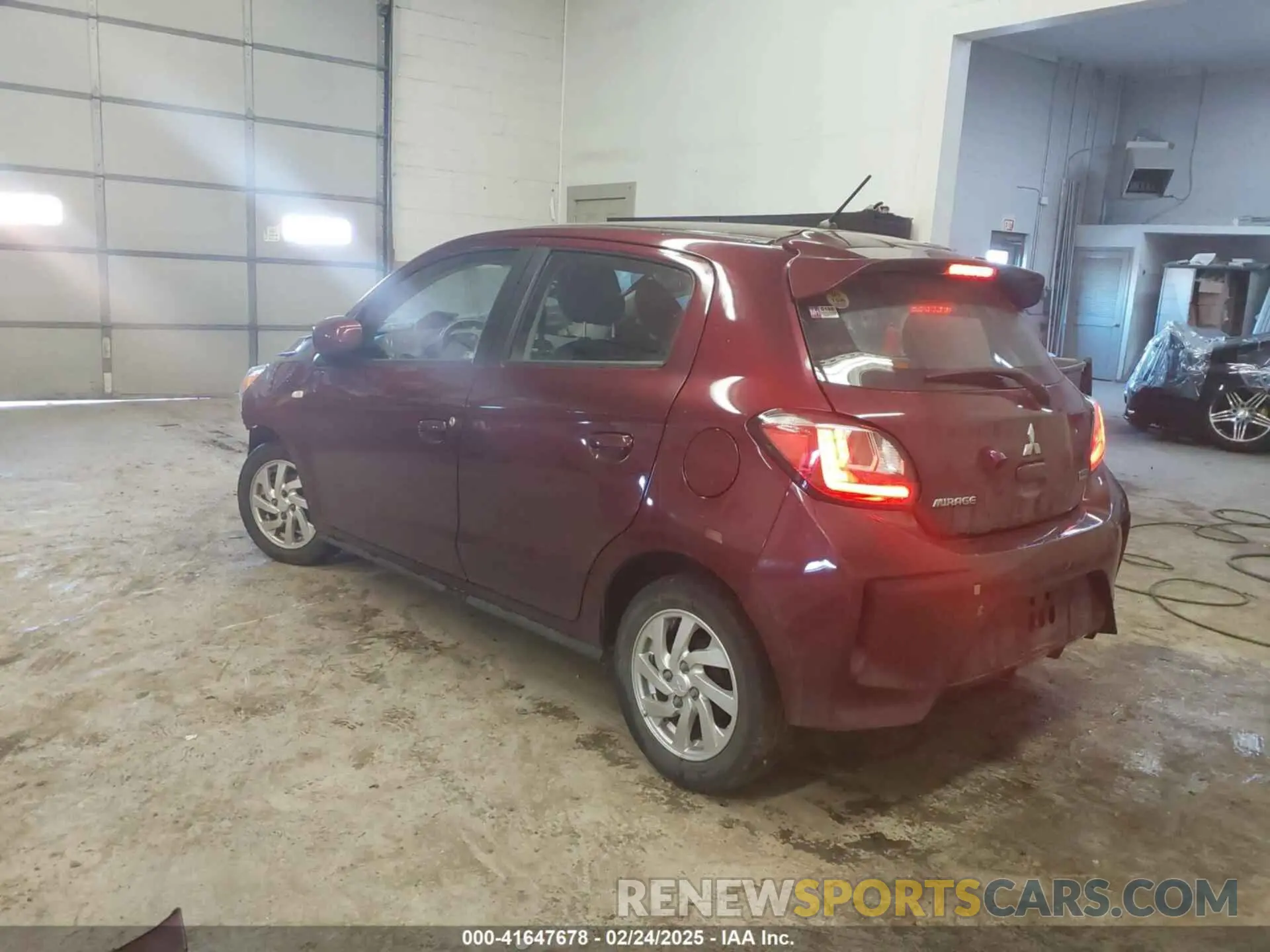 3 Фотография поврежденного автомобиля ML32AUHJ4MH009997 MITSUBISHI MIRAGE 2021
