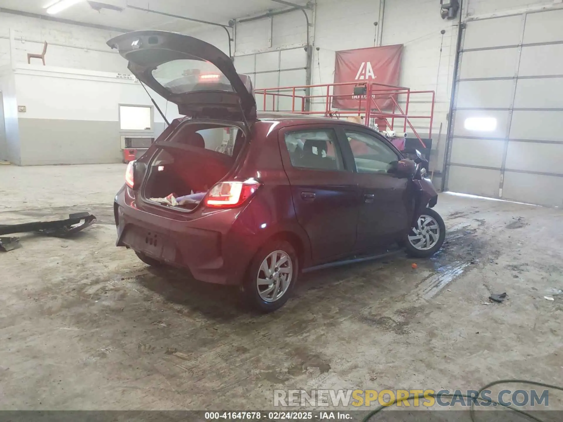 4 Фотография поврежденного автомобиля ML32AUHJ4MH009997 MITSUBISHI MIRAGE 2021