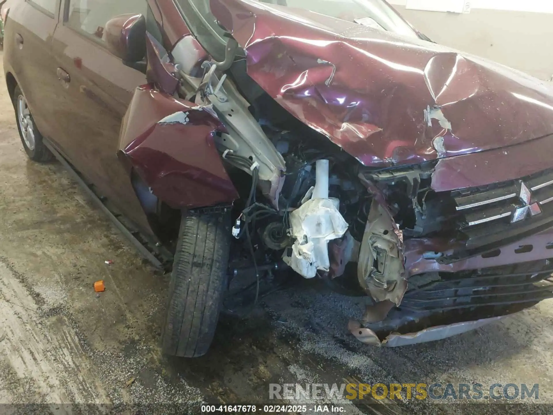6 Фотография поврежденного автомобиля ML32AUHJ4MH009997 MITSUBISHI MIRAGE 2021