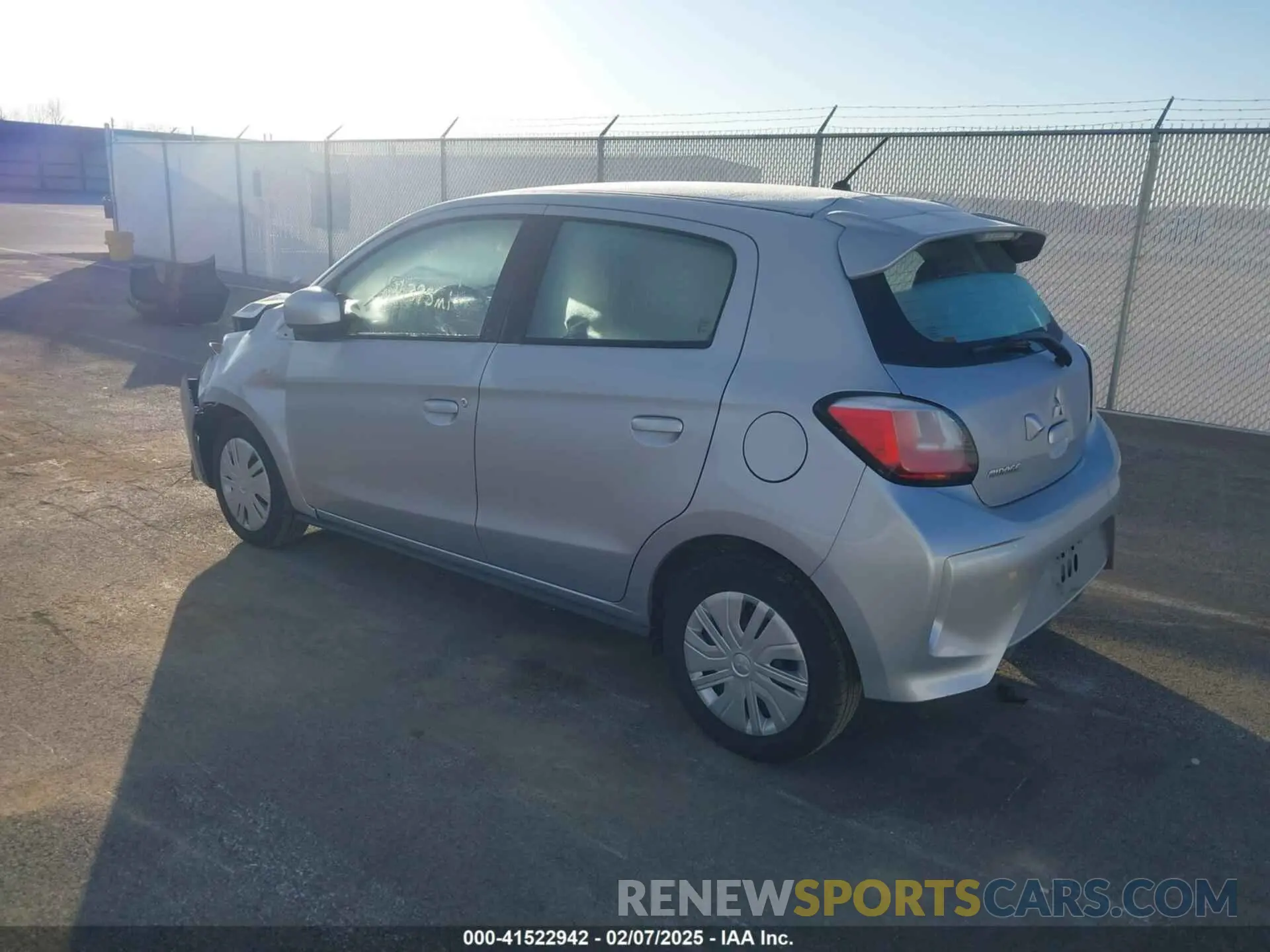 3 Фотография поврежденного автомобиля ML32AUHJ4MH011569 MITSUBISHI MIRAGE 2021