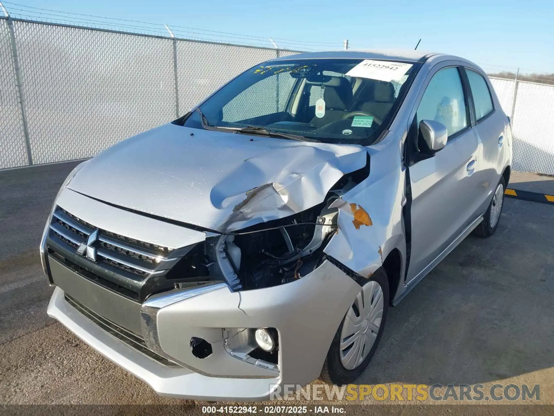 6 Фотография поврежденного автомобиля ML32AUHJ4MH011569 MITSUBISHI MIRAGE 2021