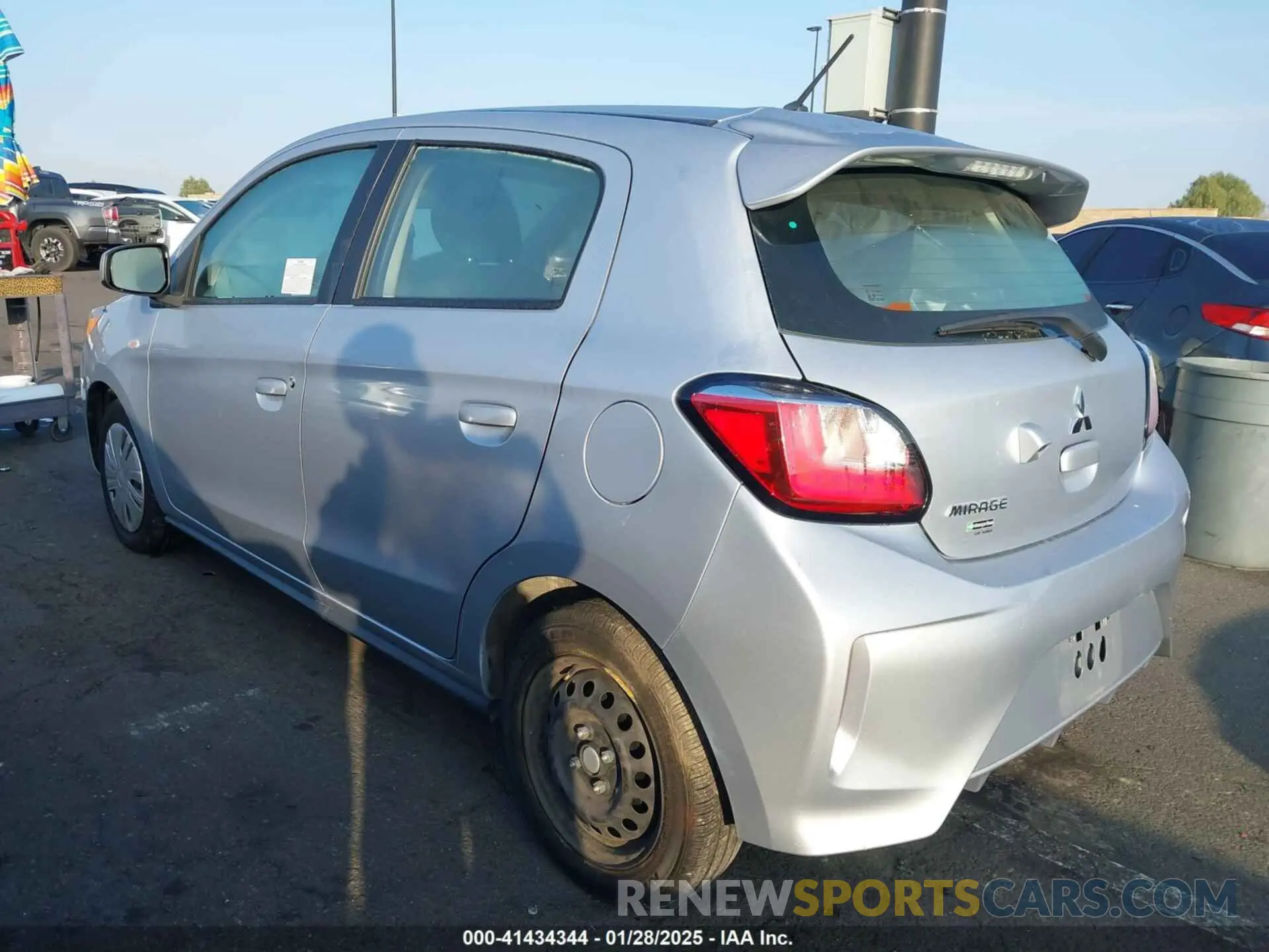 3 Photograph of a damaged car ML32AUHJ5MH005683 MITSUBISHI MIRAGE 2021