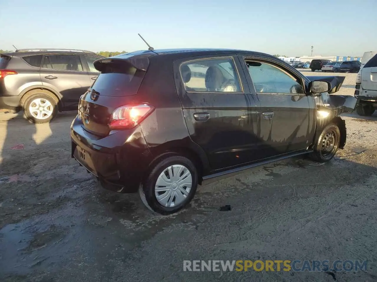 3 Фотография поврежденного автомобиля ML32AUHJ5MH006641 MITSUBISHI MIRAGE 2021