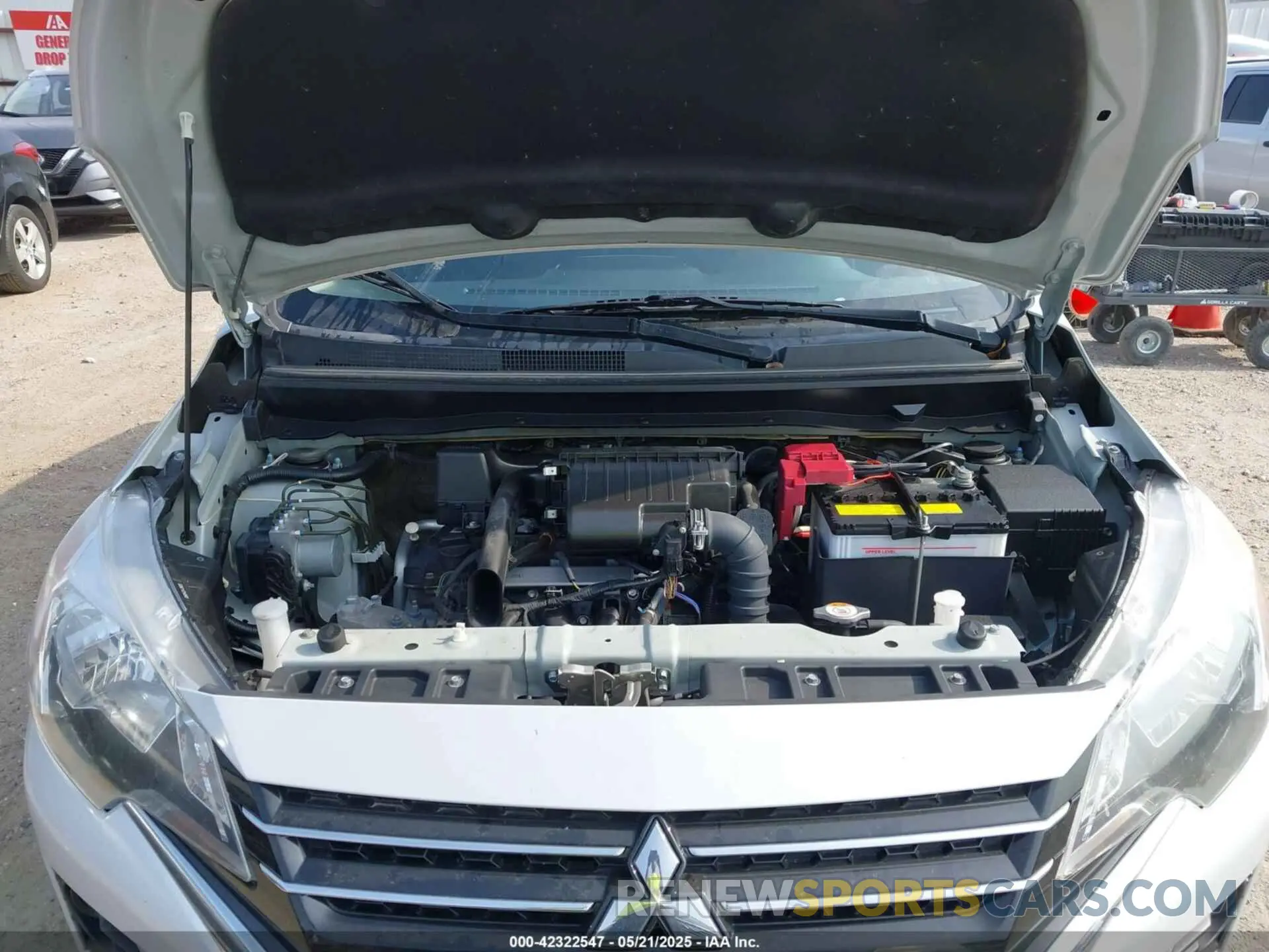 10 Фотография поврежденного автомобиля ML32AUHJ5MH007708 MITSUBISHI MIRAGE 2021