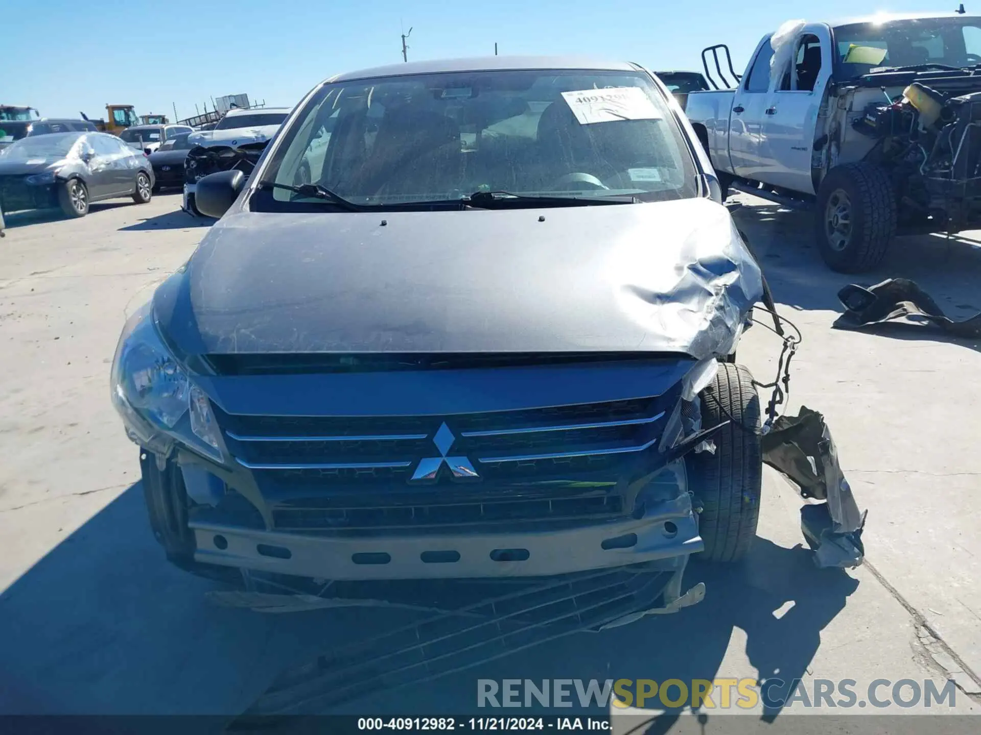 12 Фотография поврежденного автомобиля ML32AUHJ5MH012925 MITSUBISHI MIRAGE 2021
