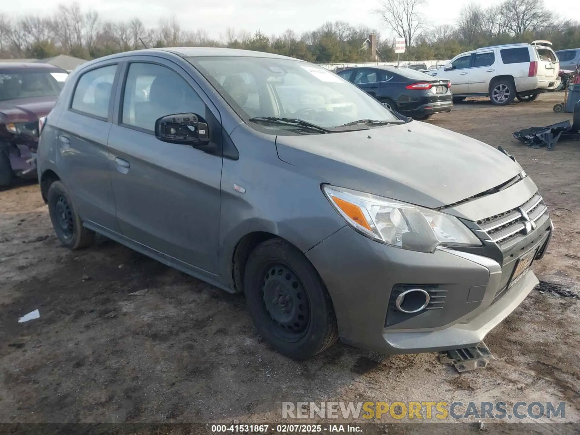 1 Фотография поврежденного автомобиля ML32AUHJ6MH004090 MITSUBISHI MIRAGE 2021