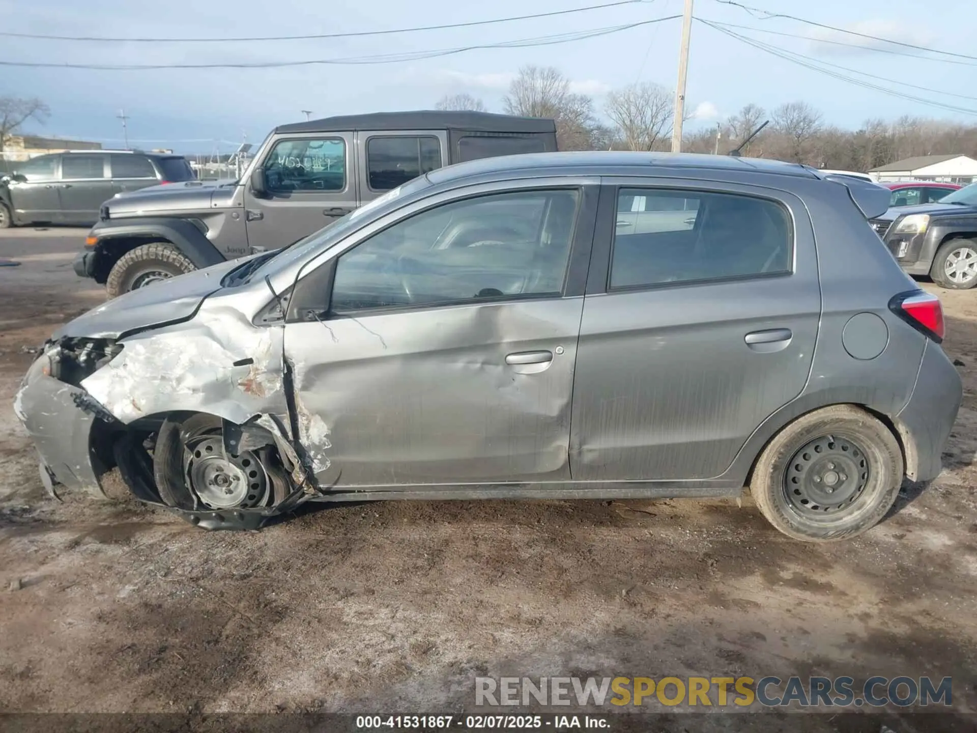 14 Фотография поврежденного автомобиля ML32AUHJ6MH004090 MITSUBISHI MIRAGE 2021