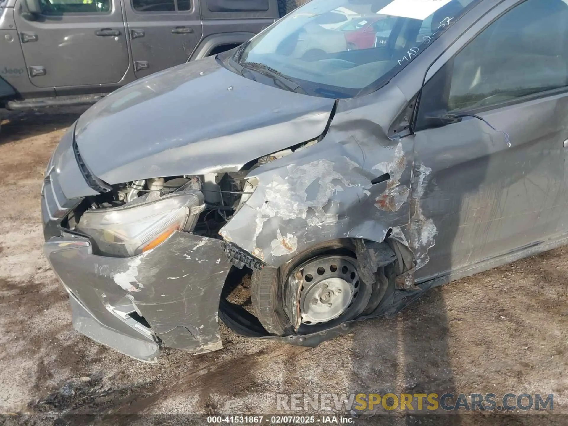 6 Фотография поврежденного автомобиля ML32AUHJ6MH004090 MITSUBISHI MIRAGE 2021