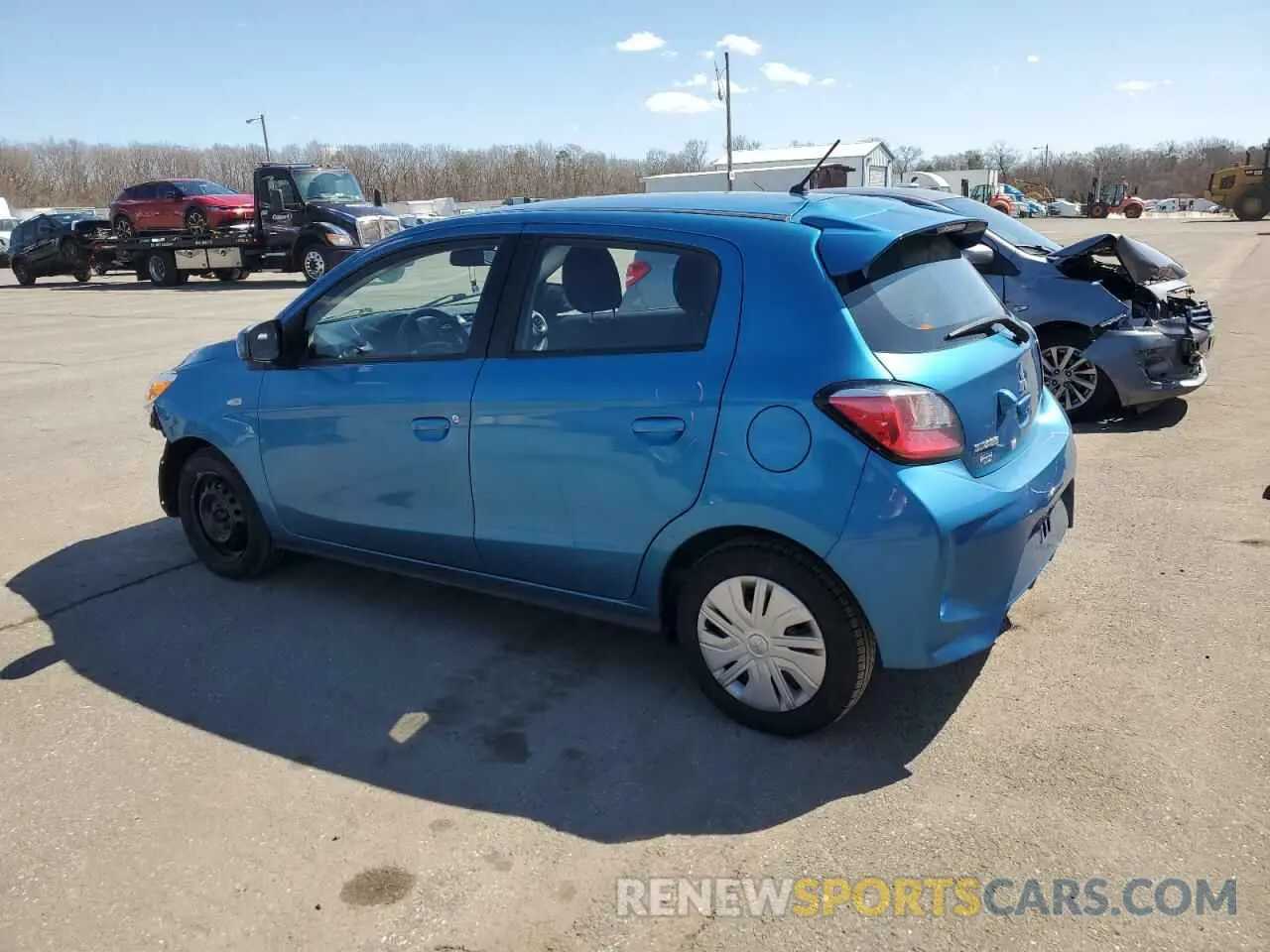 2 Фотография поврежденного автомобиля ML32AUHJ6MH009130 MITSUBISHI MIRAGE 2021