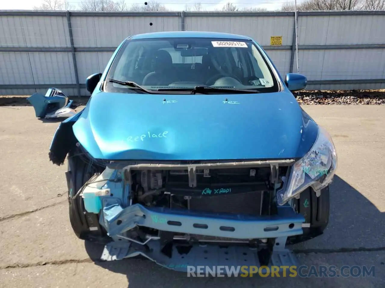 5 Фотография поврежденного автомобиля ML32AUHJ6MH009130 MITSUBISHI MIRAGE 2021