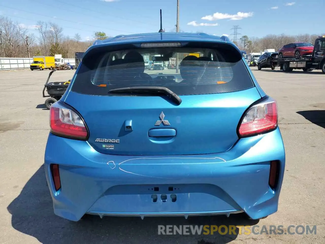 6 Фотография поврежденного автомобиля ML32AUHJ6MH009130 MITSUBISHI MIRAGE 2021