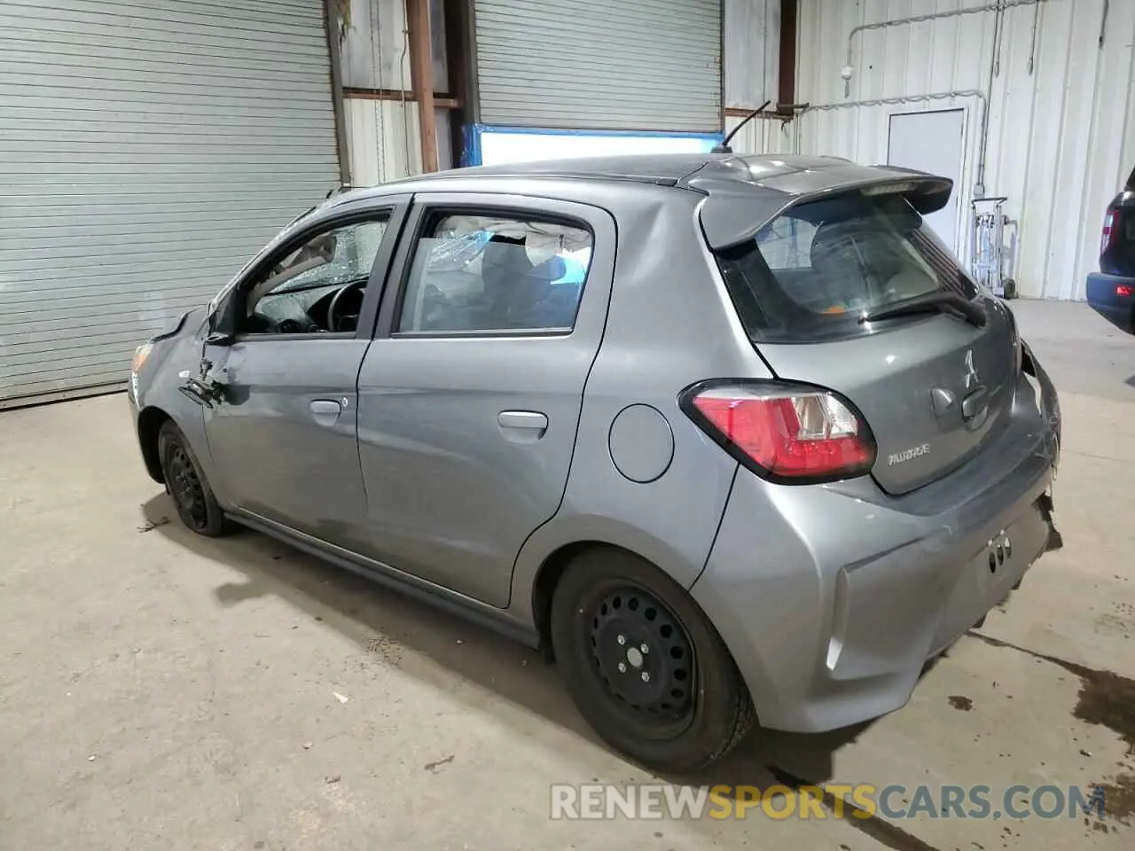 2 Фотография поврежденного автомобиля ML32AUHJ6MH011170 MITSUBISHI MIRAGE 2021