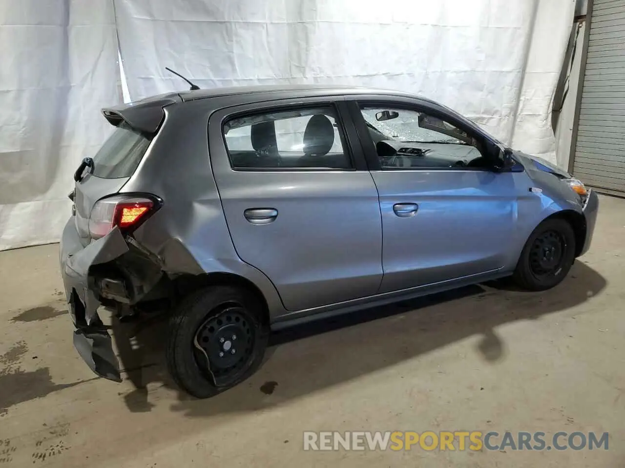 3 Фотография поврежденного автомобиля ML32AUHJ6MH011170 MITSUBISHI MIRAGE 2021