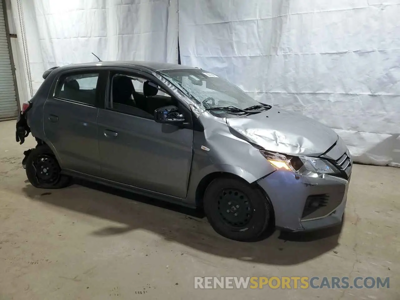 4 Фотография поврежденного автомобиля ML32AUHJ6MH011170 MITSUBISHI MIRAGE 2021