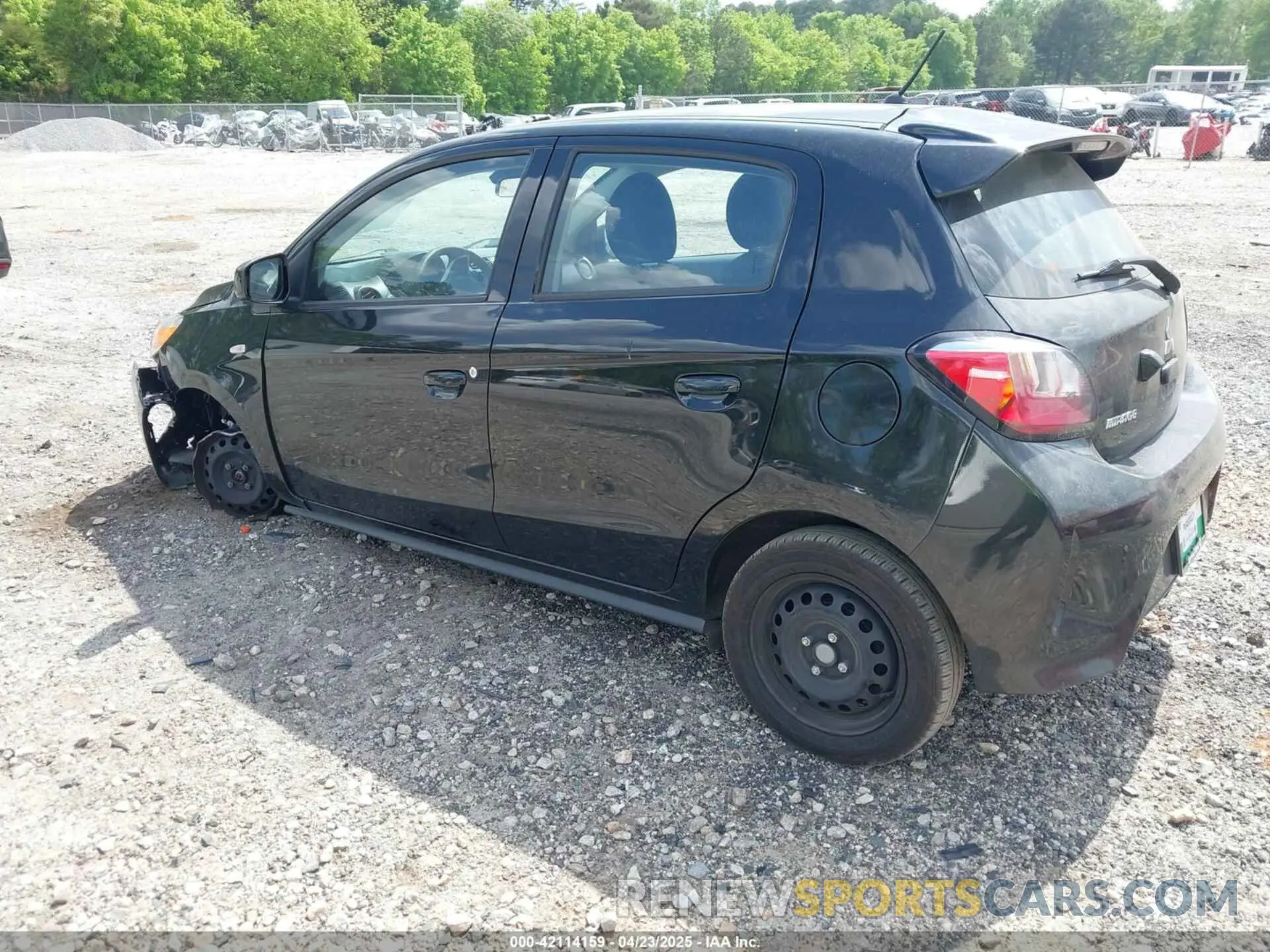 3 Фотография поврежденного автомобиля ML32AUHJ6MH012237 MITSUBISHI MIRAGE 2021