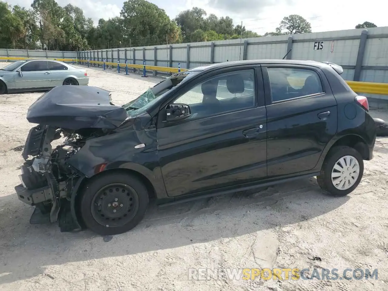 1 Photograph of a damaged car ML32AUHJ6MH012612 MITSUBISHI MIRAGE 2021