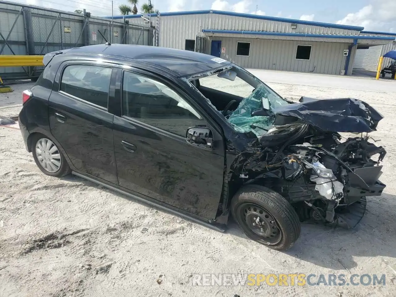 4 Photograph of a damaged car ML32AUHJ6MH012612 MITSUBISHI MIRAGE 2021