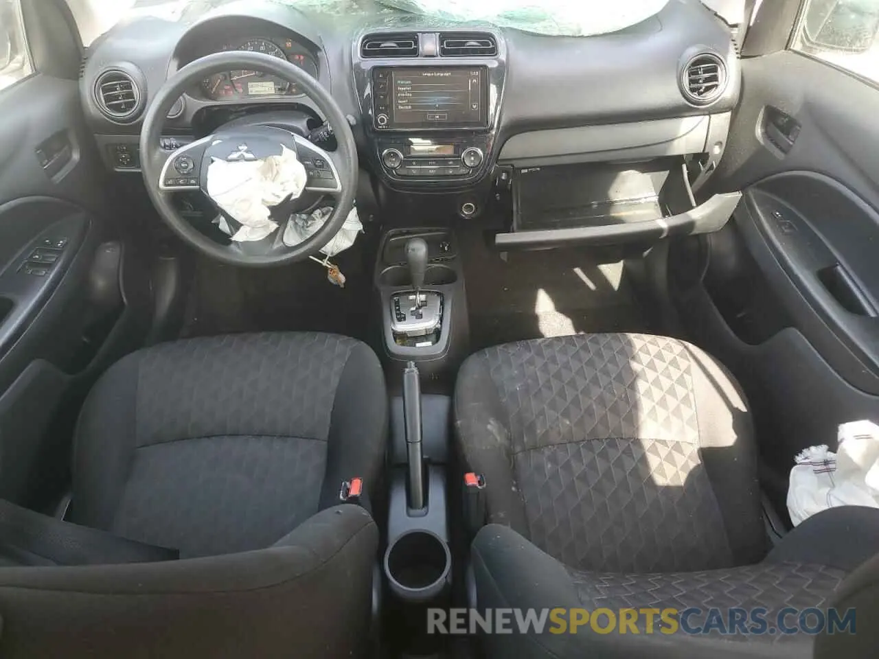 8 Photograph of a damaged car ML32AUHJ6MH012612 MITSUBISHI MIRAGE 2021