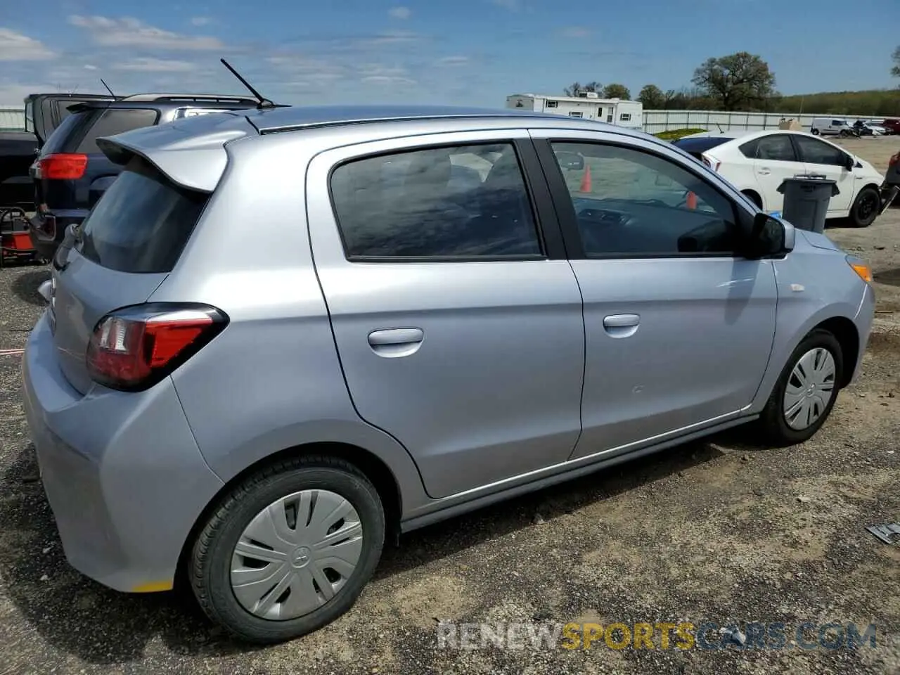 3 Photograph of a damaged car ML32AUHJ6MH013615 MITSUBISHI MIRAGE 2021