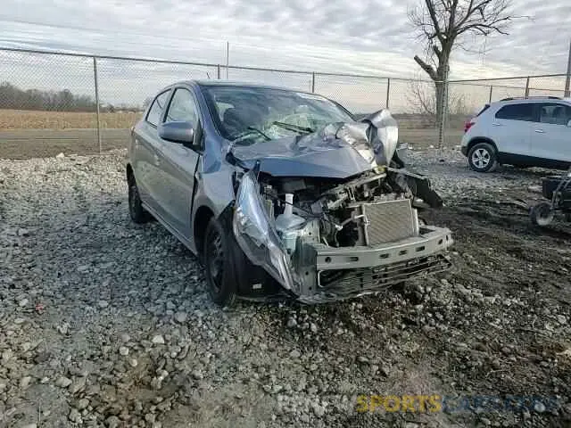 10 Photograph of a damaged car ML32AUHJ7MH001022 MITSUBISHI MIRAGE 2021