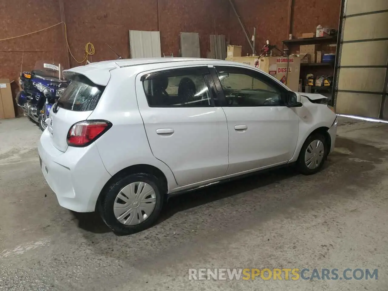 3 Photograph of a damaged car ML32AUHJ7MH004499 MITSUBISHI MIRAGE 2021