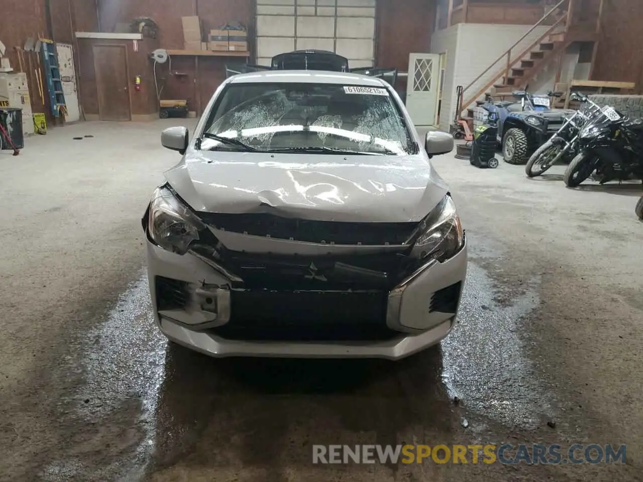 5 Photograph of a damaged car ML32AUHJ7MH004499 MITSUBISHI MIRAGE 2021