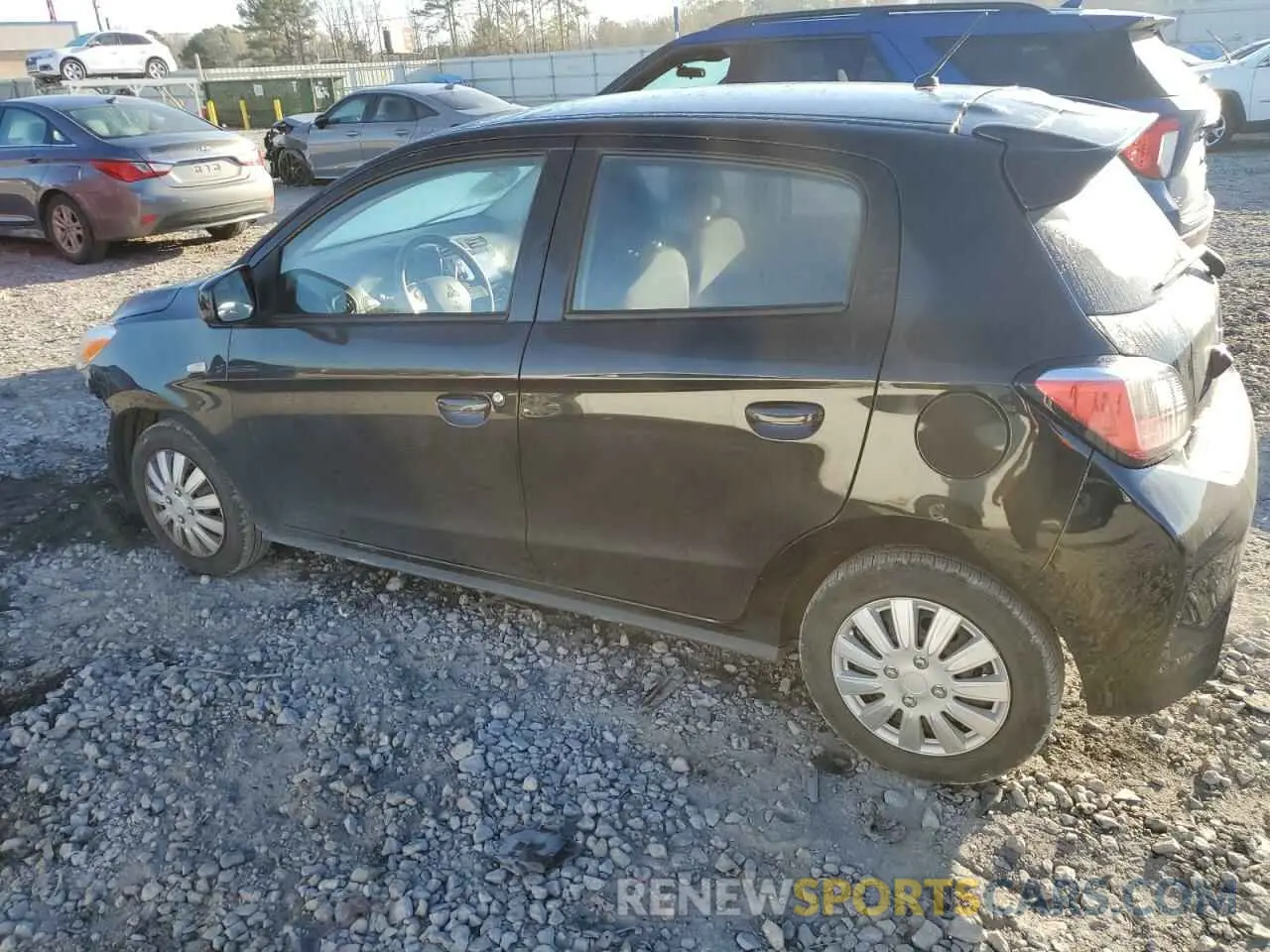 2 Фотография поврежденного автомобиля ML32AUHJ7MH006754 MITSUBISHI MIRAGE 2021