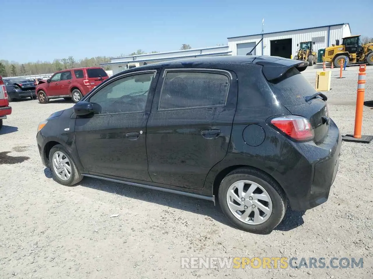2 Photograph of a damaged car ML32AUHJ7MH009881 MITSUBISHI MIRAGE 2021