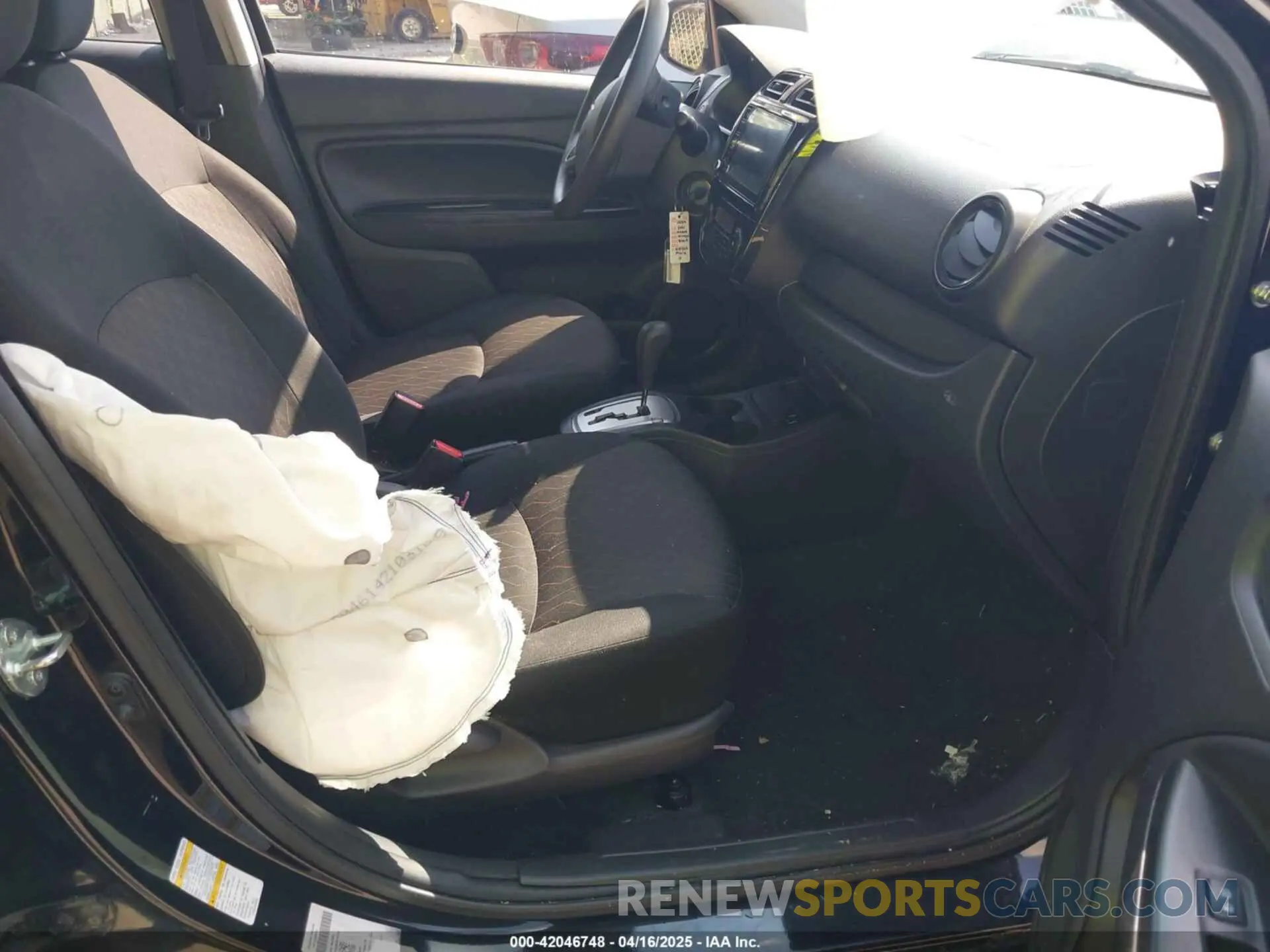 5 Photograph of a damaged car ML32AUHJ7MH010724 MITSUBISHI MIRAGE 2021