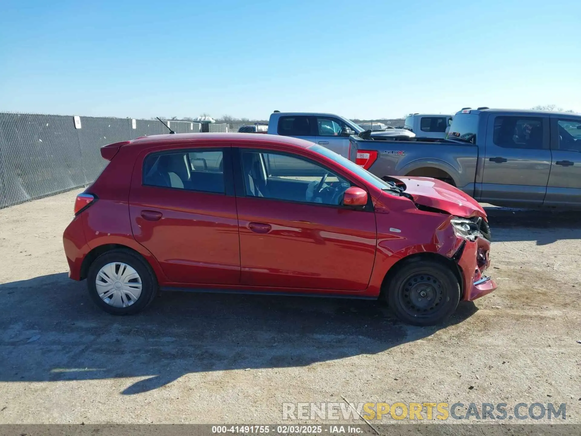 13 Фотография поврежденного автомобиля ML32AUHJ7MH012926 MITSUBISHI MIRAGE 2021