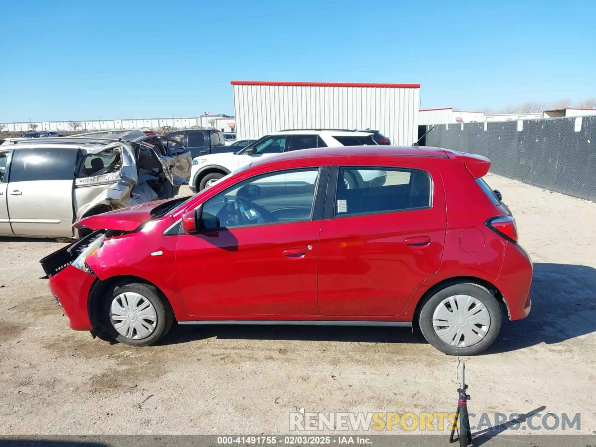 14 Фотография поврежденного автомобиля ML32AUHJ7MH012926 MITSUBISHI MIRAGE 2021