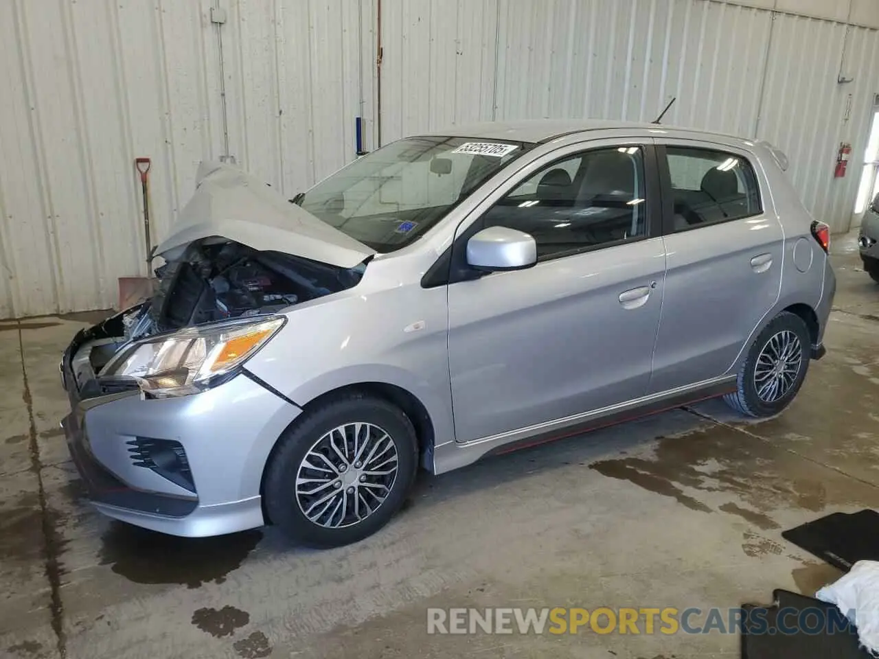 1 Фотография поврежденного автомобиля ML32AUHJ8MH002955 MITSUBISHI MIRAGE 2021