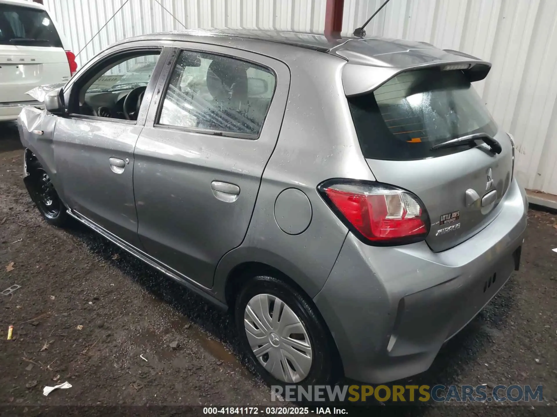 3 Фотография поврежденного автомобиля ML32AUHJ8MH005001 MITSUBISHI MIRAGE 2021