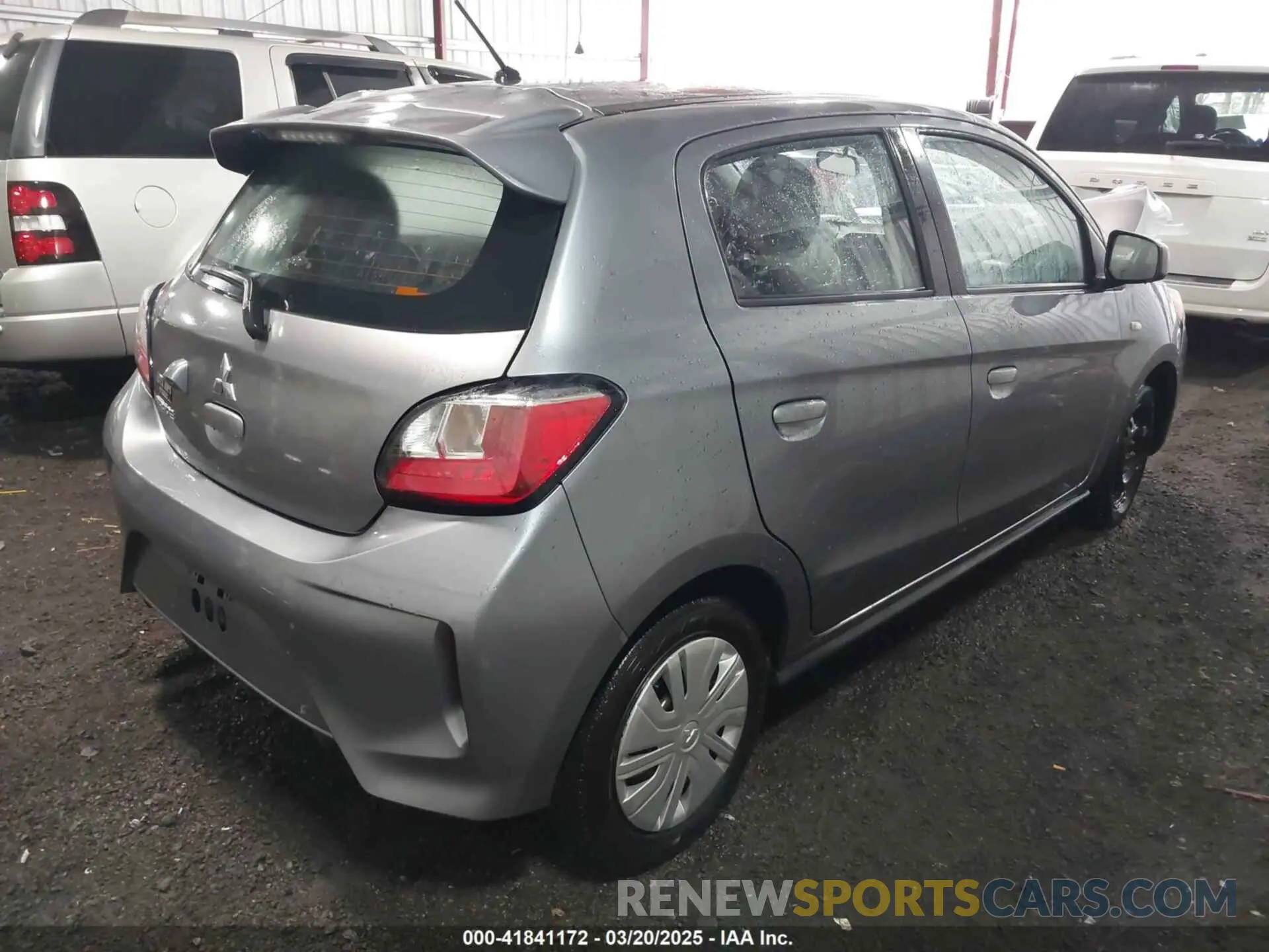 4 Фотография поврежденного автомобиля ML32AUHJ8MH005001 MITSUBISHI MIRAGE 2021