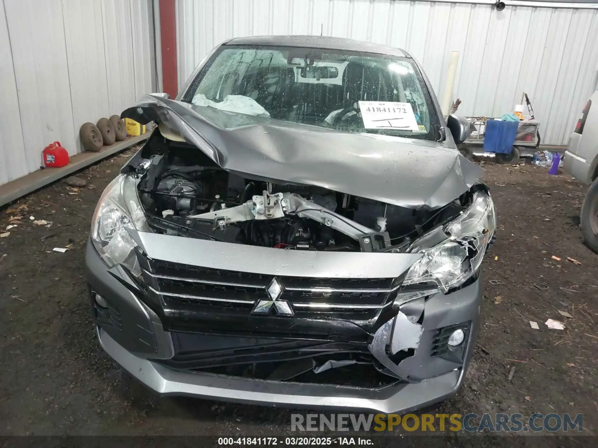 6 Фотография поврежденного автомобиля ML32AUHJ8MH005001 MITSUBISHI MIRAGE 2021