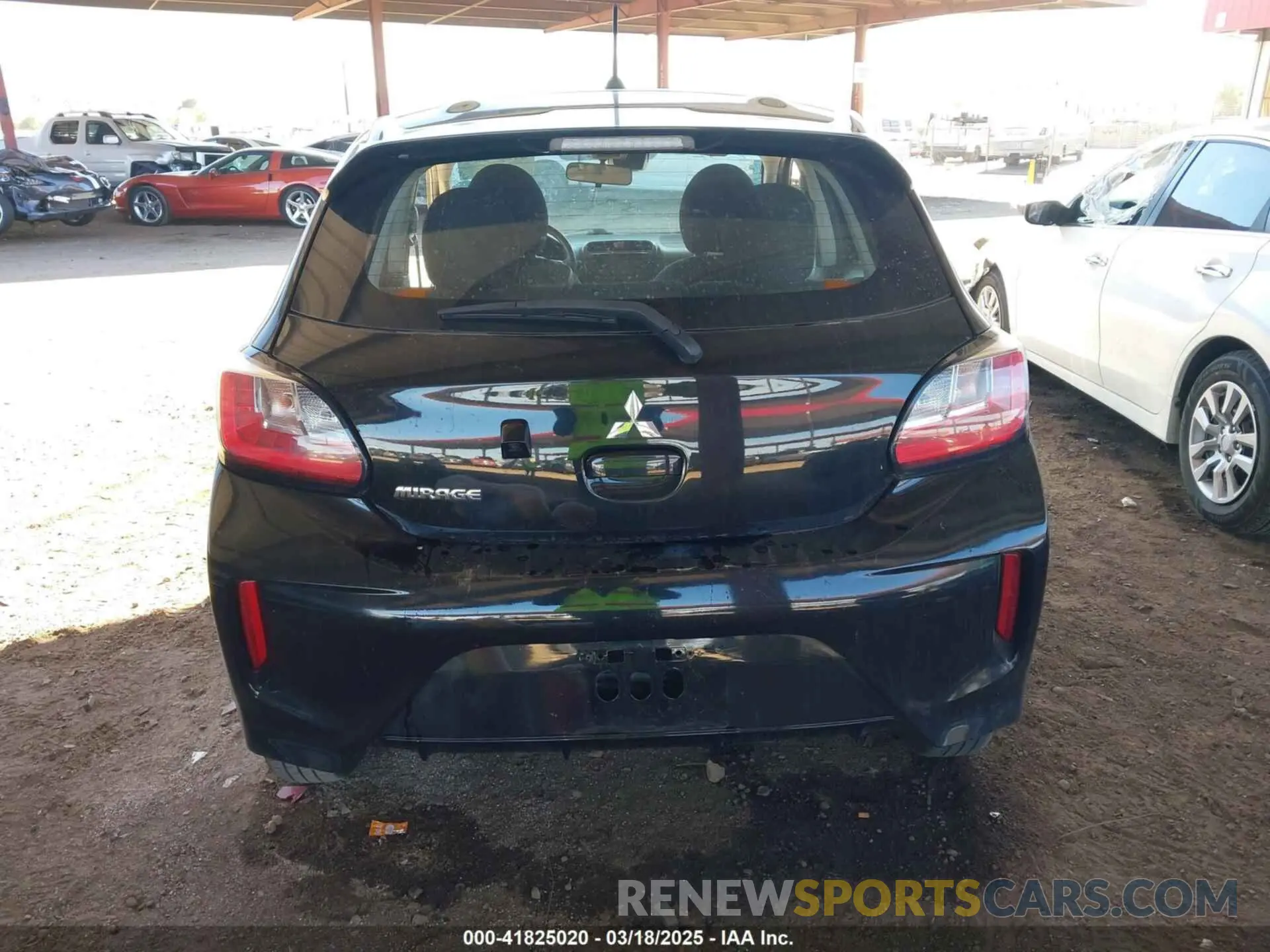 17 Photograph of a damaged car ML32AUHJ8MH012319 MITSUBISHI MIRAGE 2021