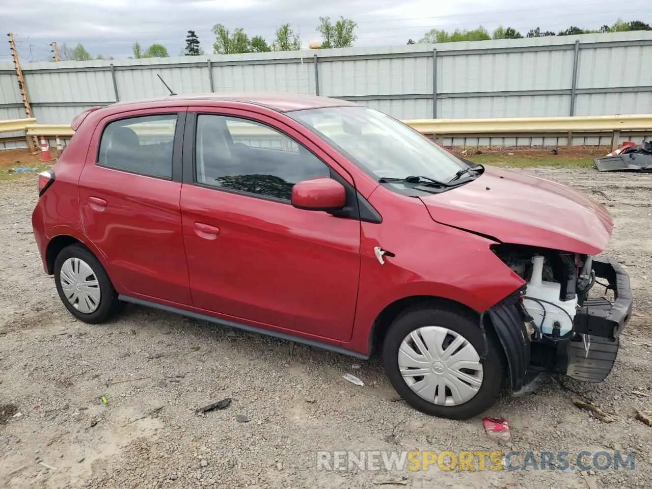 4 Фотография поврежденного автомобиля ML32AUHJ9MH003418 MITSUBISHI MIRAGE 2021