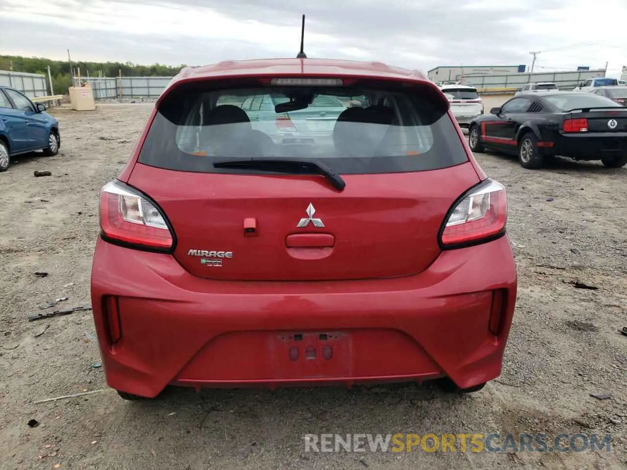 6 Фотография поврежденного автомобиля ML32AUHJ9MH003418 MITSUBISHI MIRAGE 2021
