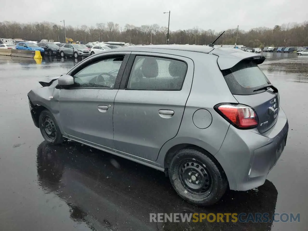 2 Photograph of a damaged car ML32AUHJ9MH003645 MITSUBISHI MIRAGE 2021