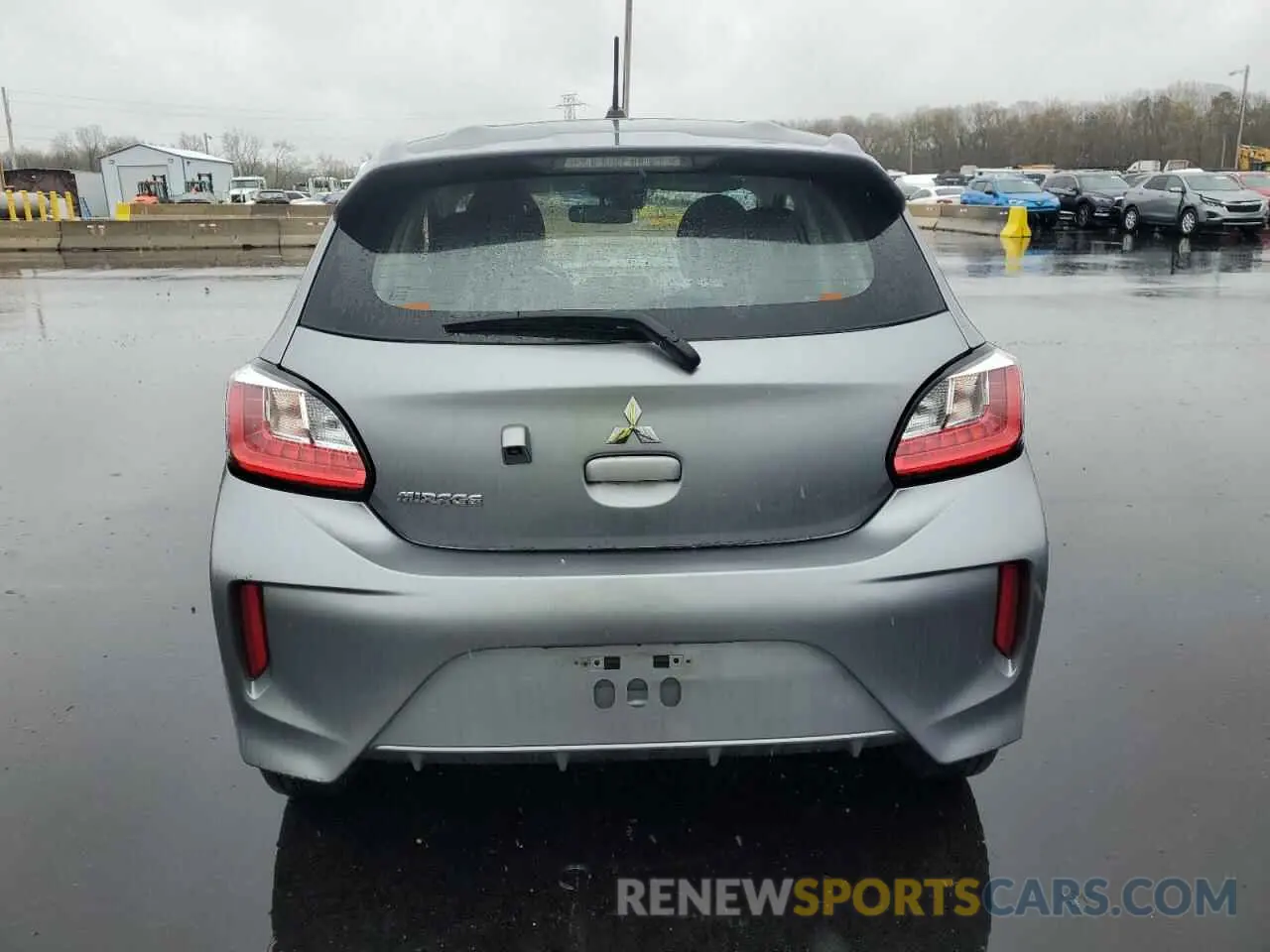 6 Photograph of a damaged car ML32AUHJ9MH003645 MITSUBISHI MIRAGE 2021