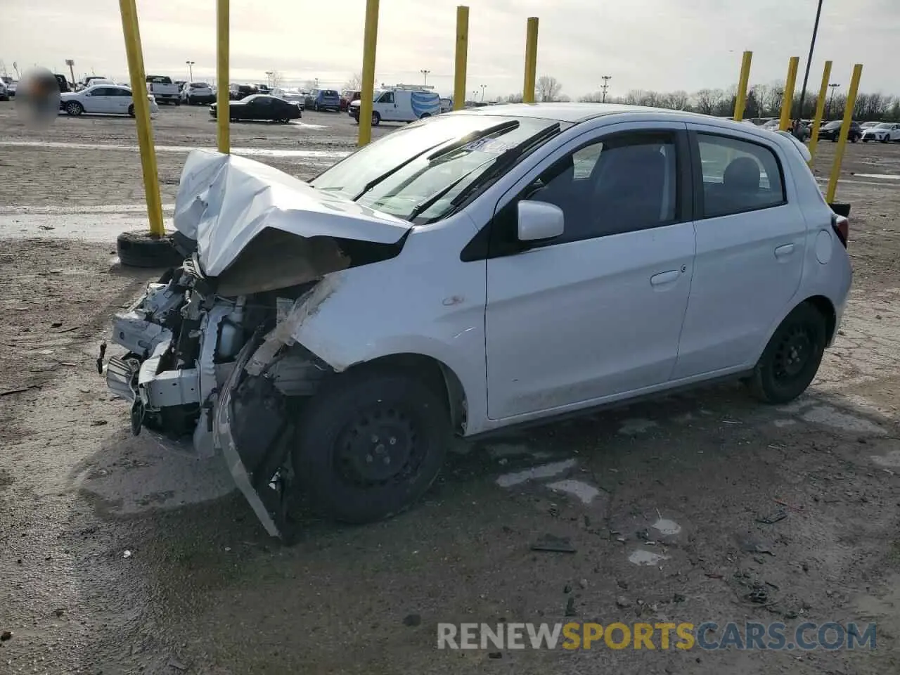 1 Фотография поврежденного автомобиля ML32AUHJ9MH008571 MITSUBISHI MIRAGE 2021