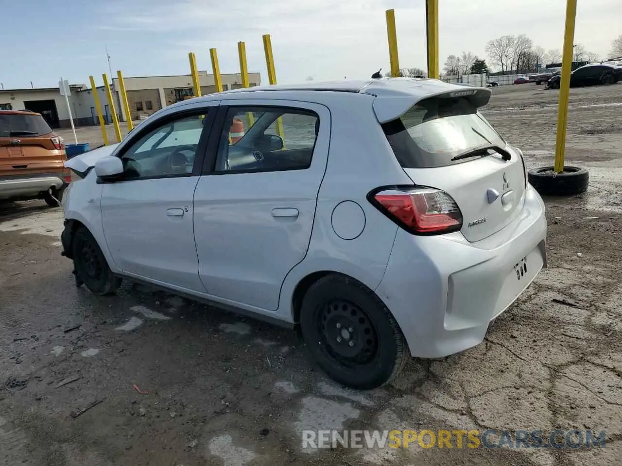 2 Фотография поврежденного автомобиля ML32AUHJ9MH008571 MITSUBISHI MIRAGE 2021